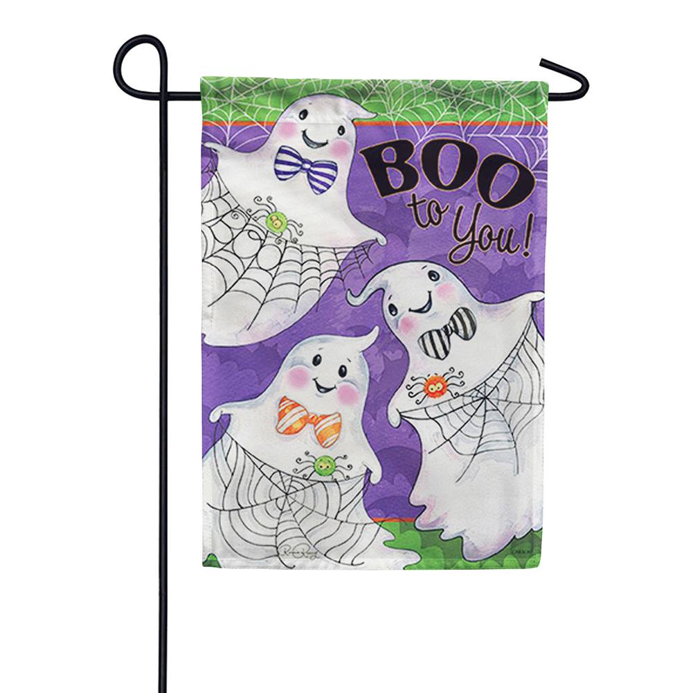 Ghosts & Webs Dura Soft Garden Flag