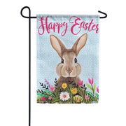 Easter Bunny Dura Soft Garden Flag