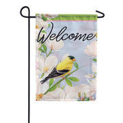 Goldfinch Dura Soft Garden Flag