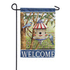 Bluebirds Dura Soft Garden Flag