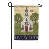 Americana Church Dura Soft Garden Flag
