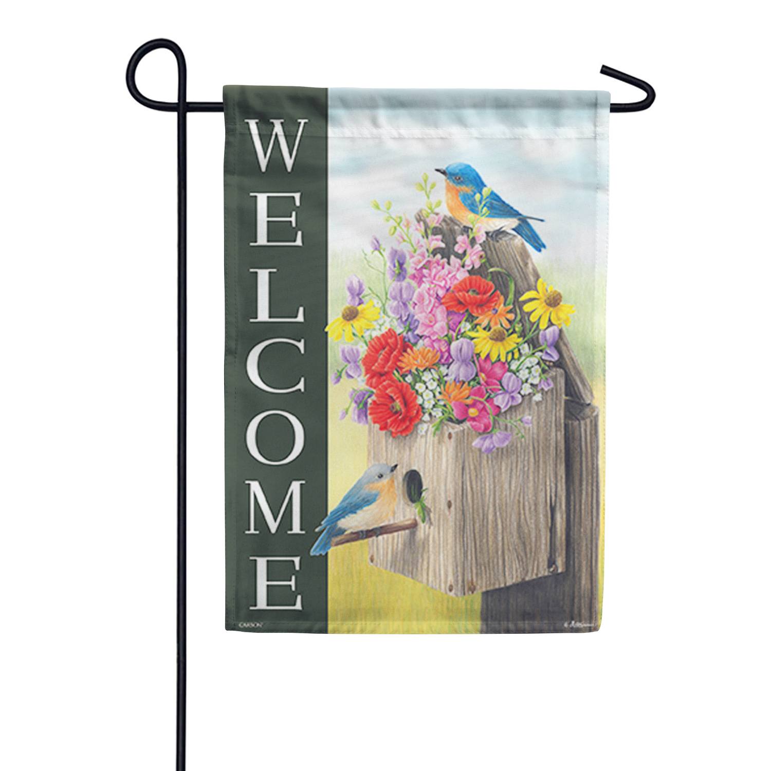 Bluebird Home Dura Soft Garden Flag