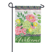 Fresh Floral Dura Soft Garden Flag