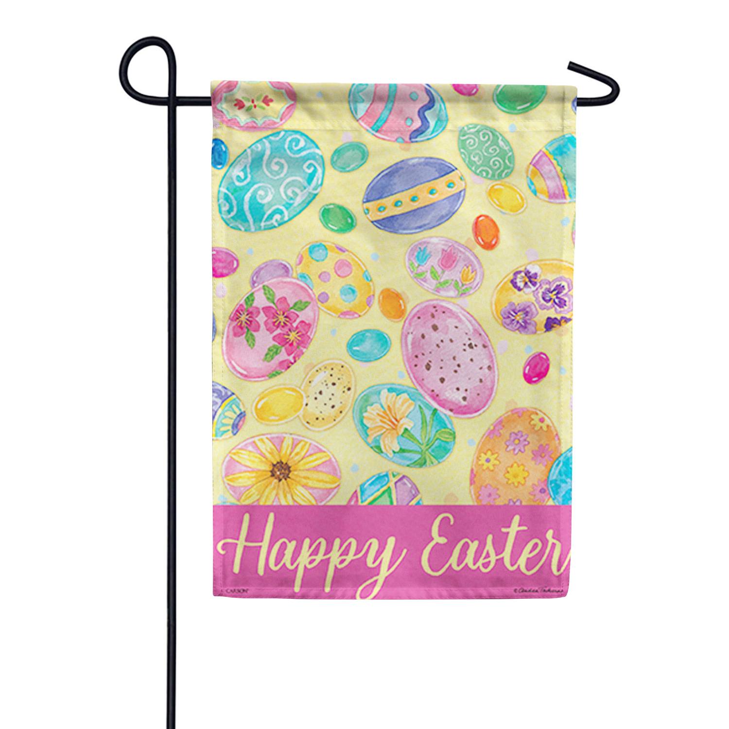 Bright Egg Easter Dura Soft Garden Flag