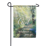 Bluebell Wood Dura Soft Garden Flag