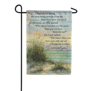 Footprints Dura Soft Garden Flag