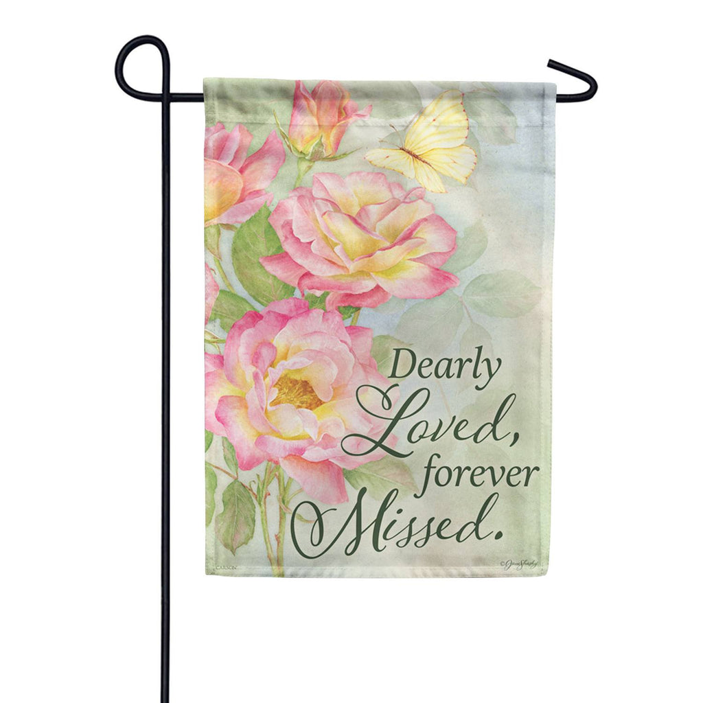 Dearly Loved Dura Soft Garden Flag