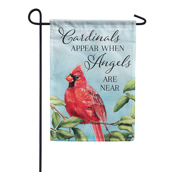 Cardinals Appear Dura Soft Garden Flag