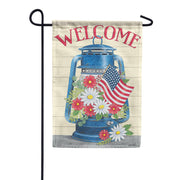 Freedom Lantern Dura Soft Garden Flag