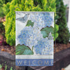Sweet Hydrangeas Dura Soft Garden Flag