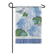 Sweet Hydrangeas Dura Soft Garden Flag