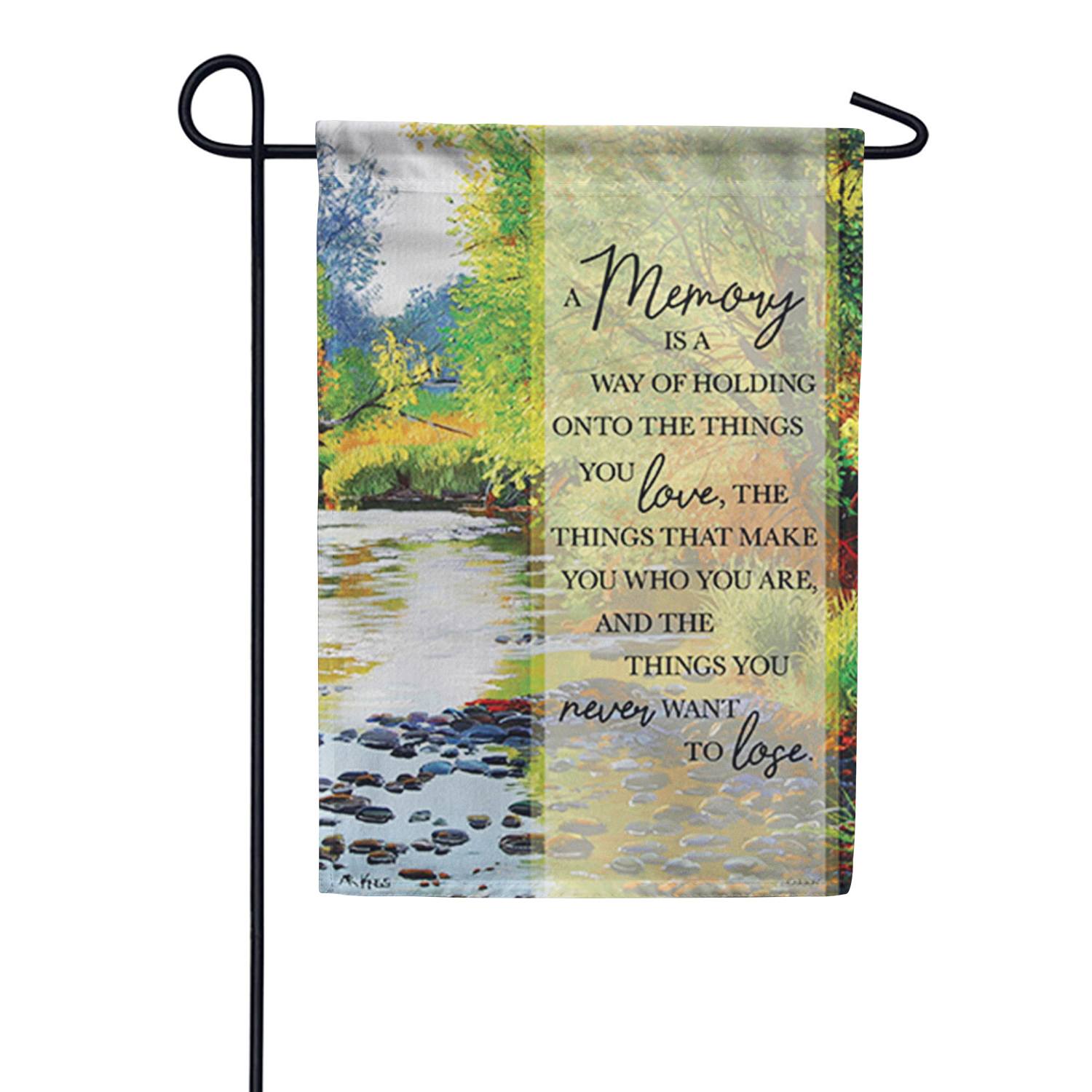 Memory Dura Soft Garden Flag