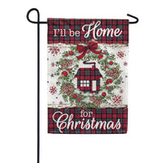 Plaid Cabin Dura Soft Garden Flag