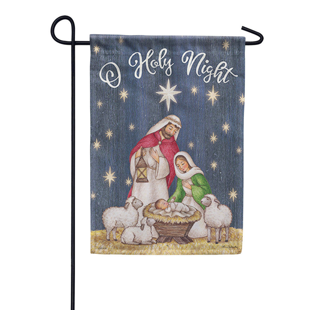 Nativity Scene Dura Soft Garden Flag