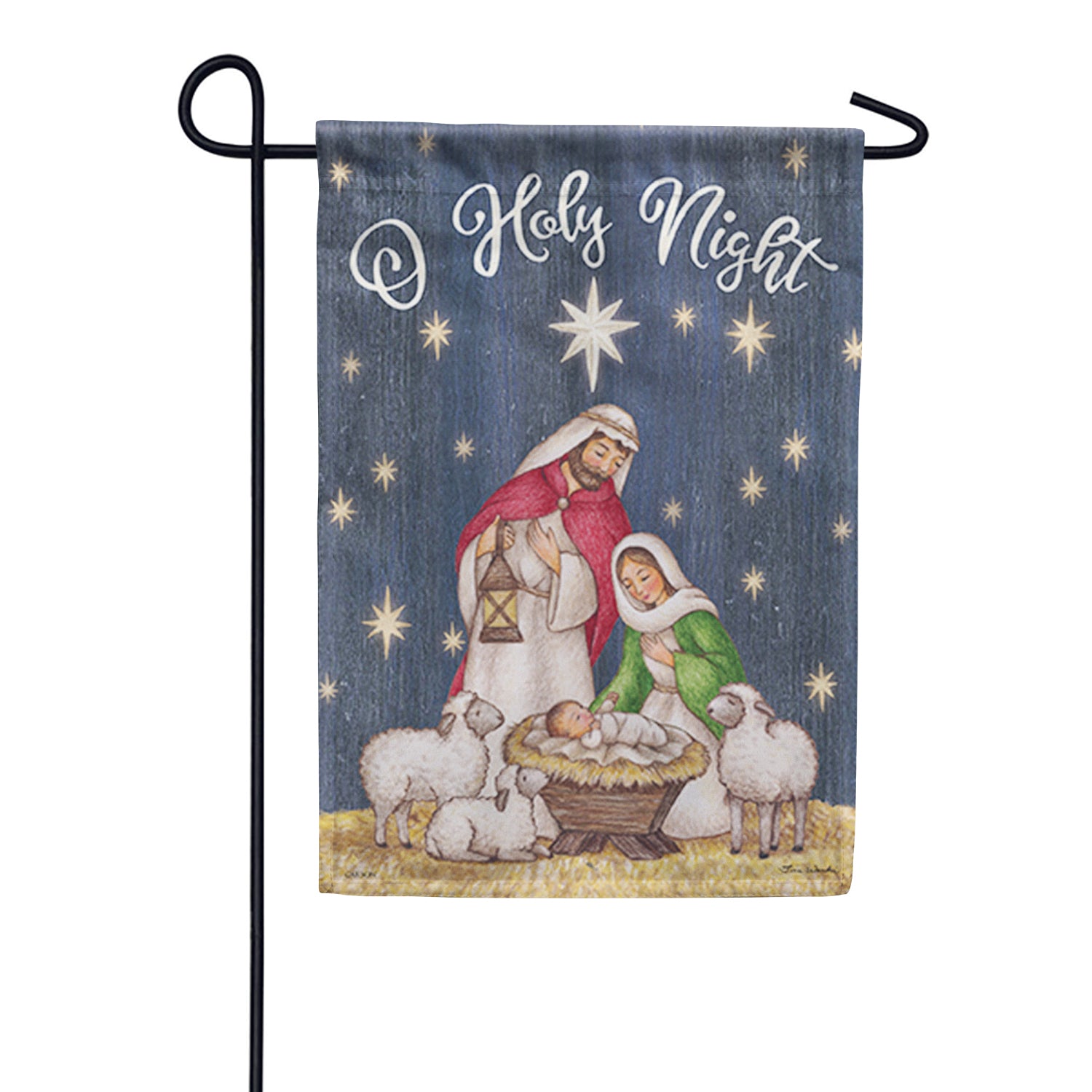 Nativity Scene Dura Soft Garden Flag