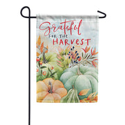 Harvest Pumpkins Dura Soft Garden Flag