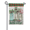 Holly, Berries, & Pine Dura Soft Garden Flag