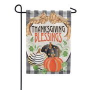 Painted Pumpkins Dura Soft Garden Flag