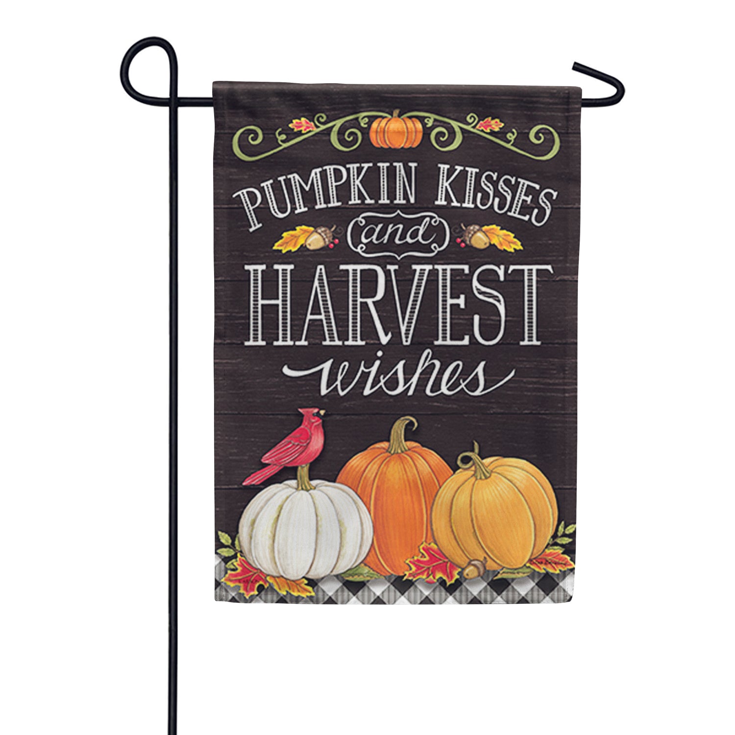 Harvest Wishes Dura Soft Garden Flag
