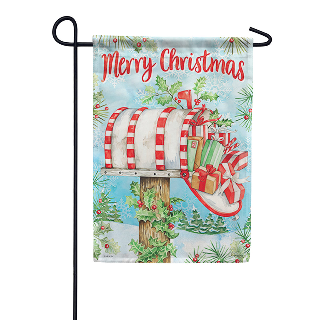 Holiday Delivery Dura Soft Garden Flag