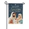 A Savior Is Born Dura Soft Garden Flag