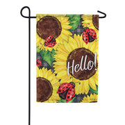 Sunflower Summer Dura Soft Garden Flag