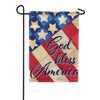 Stitches Stars & Stripes Dura Soft Garden Flag