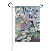 Apple Blossom Time Dura Soft Garden Flag