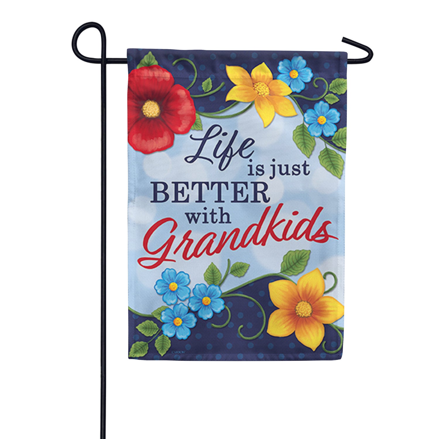 Grandkids Dura Soft Garden Flag