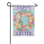 Carrot Wreath Dura Soft Garden Flag