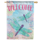 Dragonfly Duo Dura Soft House Flag