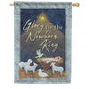 Glory to the King Dura Soft House Flag