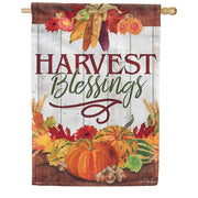 Harvet Blessings Dura Soft House Flag