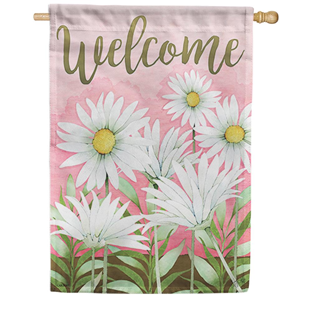 Delightful Daisies Dura Soft House Flag