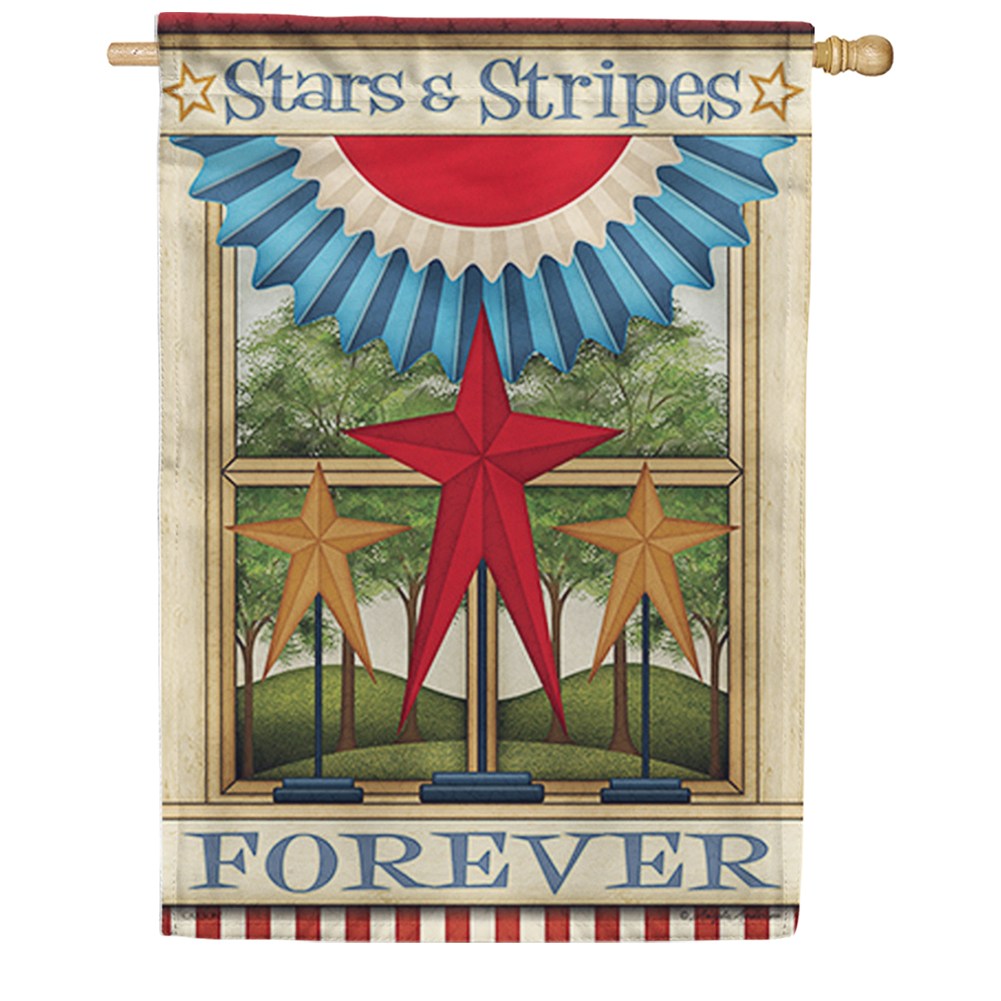 Stars & Stripes Forever Dura Soft House Flag