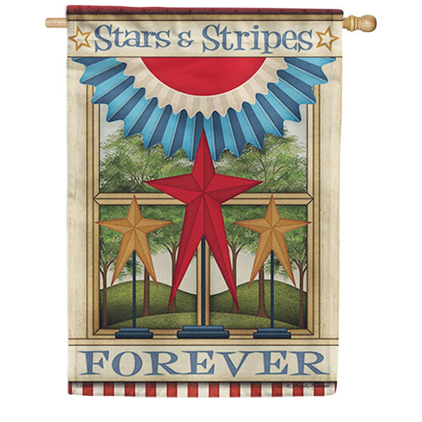 Stars & Stripes Forever Dura Soft House Flag