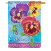Pansy Beauty Dura Soft House Flag