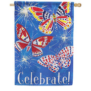 Butterfly Celebration Dura Soft House Flag