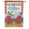 The Great Outdoors Dura Soft House Flag