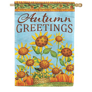 Sunny Autumn Dura Soft House Flag