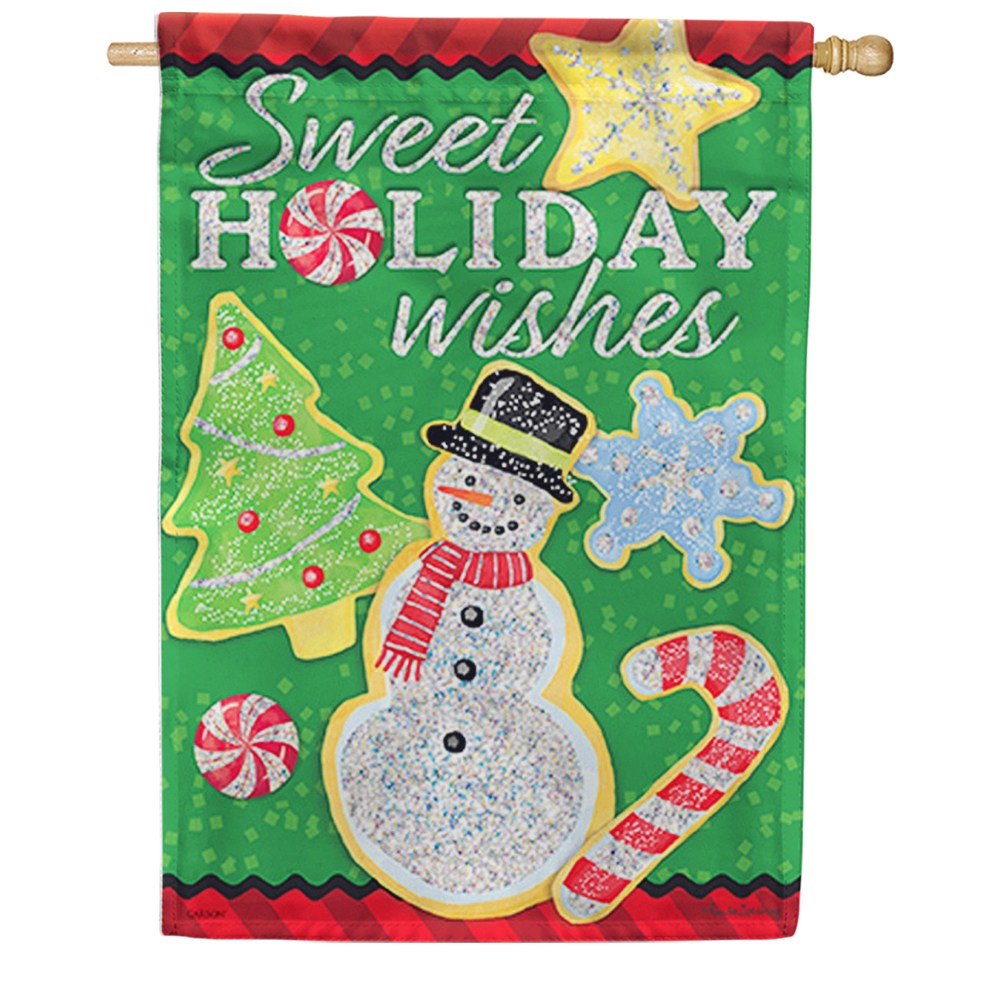 Sweet Holiday Dura Soft House Flag