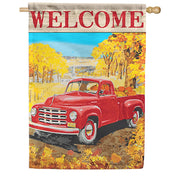 Perfect Fall Day Dura Soft House Flag