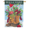 Christmas Boots Dura Soft House Flag
