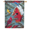 Seasonal Songbirds Dura Soft House Flag