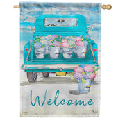 Flower Truck Dura Soft House Flag