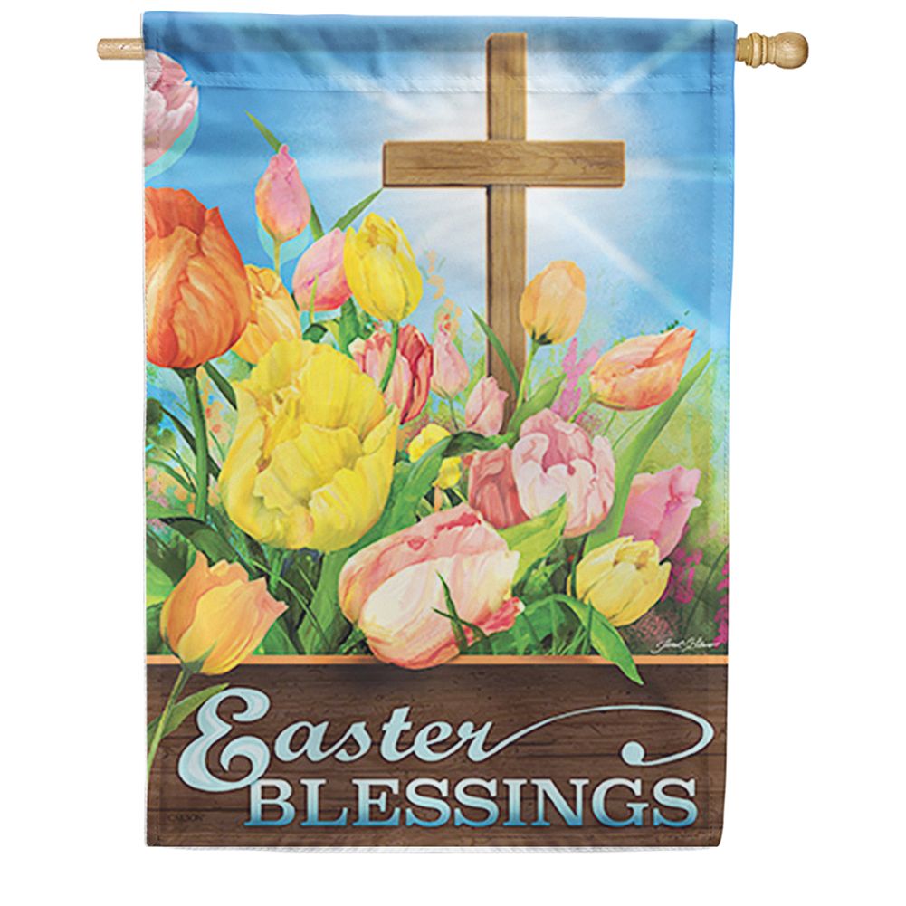 Morning Blessings Dura Soft House Flag