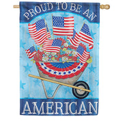 Patriotism Dura Soft House Flag