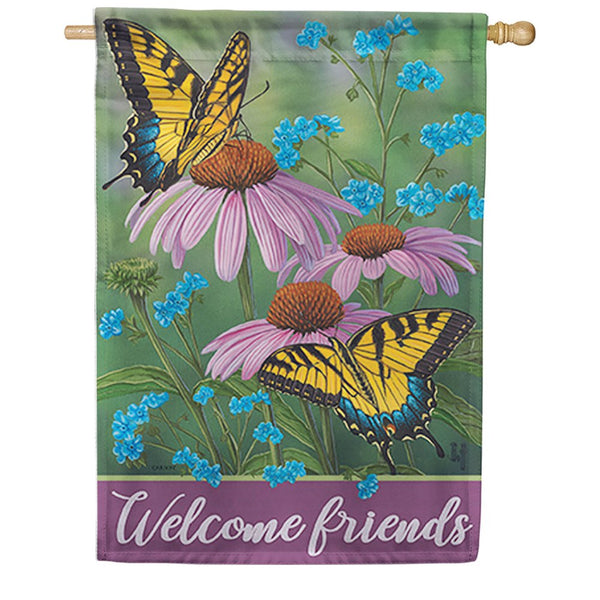Yellowtail Garden Dura Soft House Flag