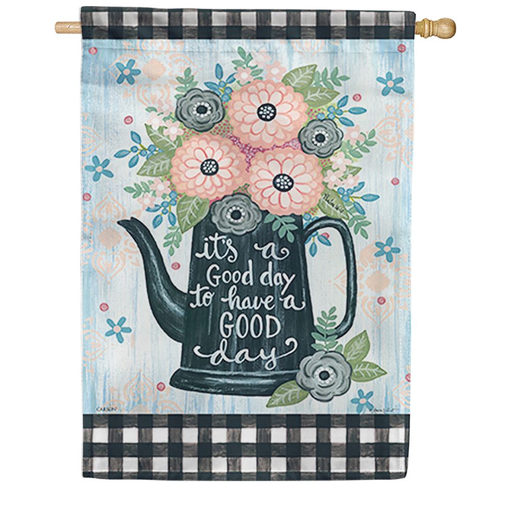 Buffalo Watering Can Dura Soft House Flag