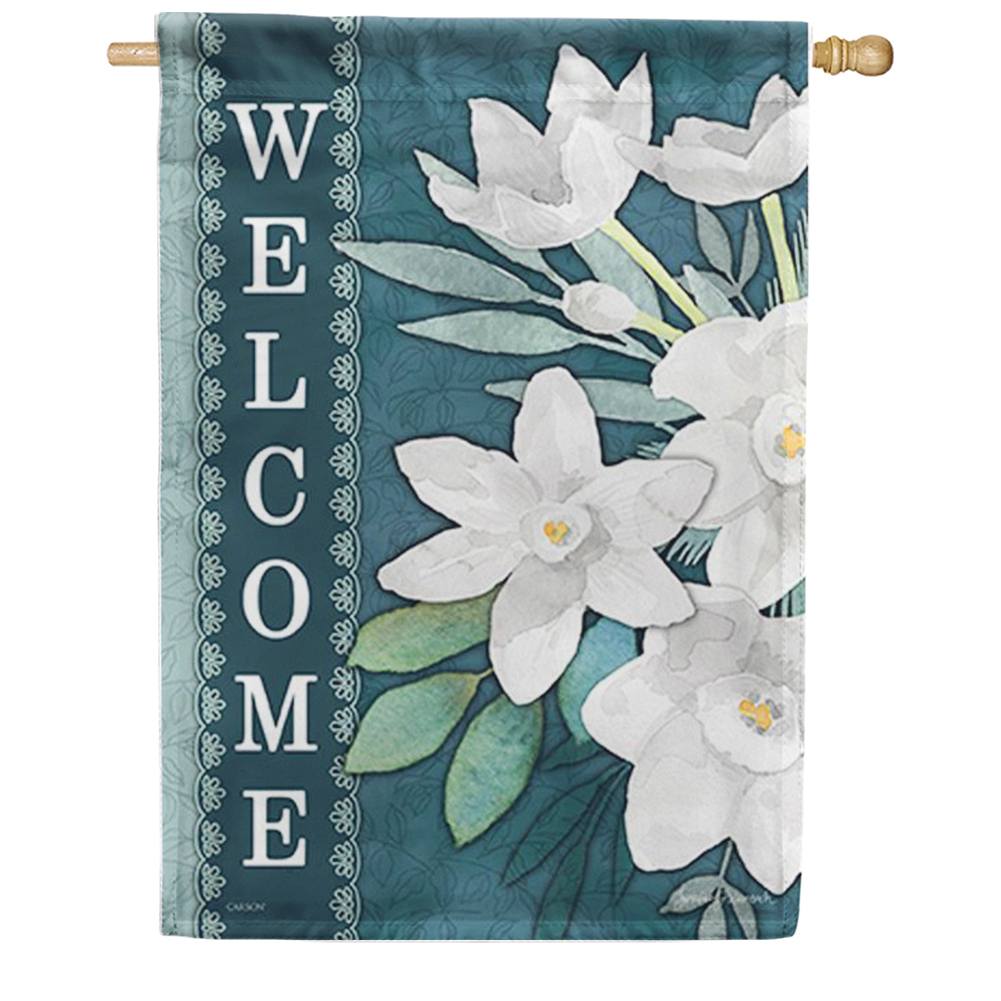 Winter Beauty Dura Soft House Flag